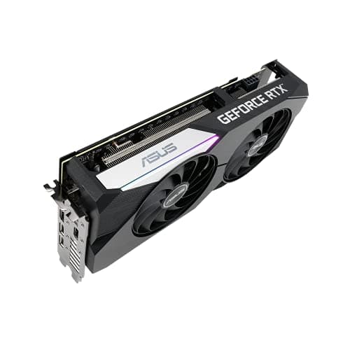 Asus DUAL OC V2 GeForce RTX 3060 Ti LHR 8GB GDDR6 Black / Silver image