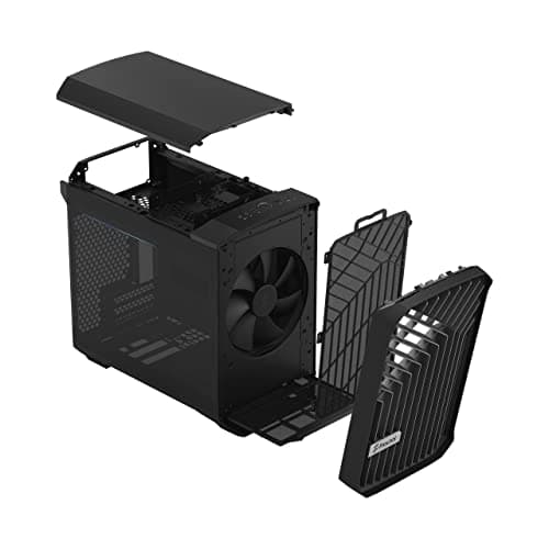 Fractal Design Torrent Nano Mini-ITX Tower Black Tinted Tempered Glass image