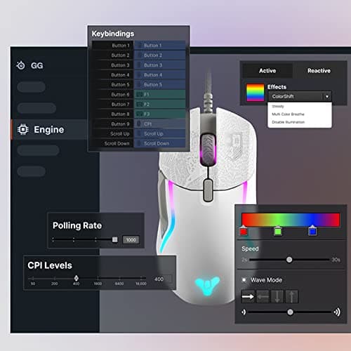 SteelSeries Rival 5 Destiny Edition Wired Optical Gaming Mouse image