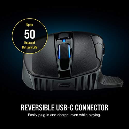Corsair Dark Core RGB Pro Wireless Gaming Mouse - Black image