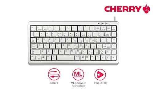 Cherry G84-4100LCMUS-0 Cherry ML Wired Mini Keyboard image