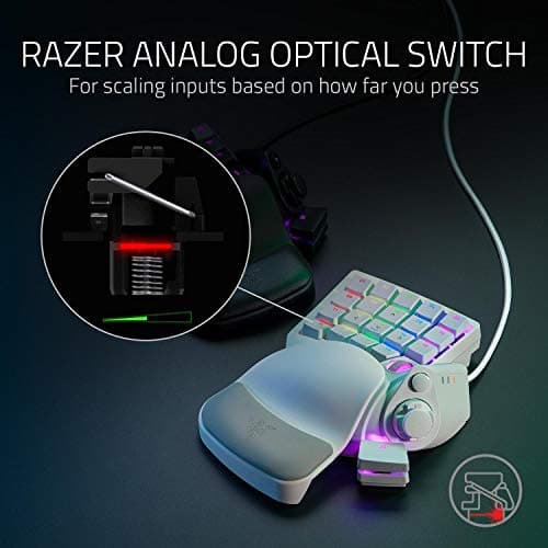Razer Tartarus Pro RGB Wired Ergonomic Optical Linear Keyboard image