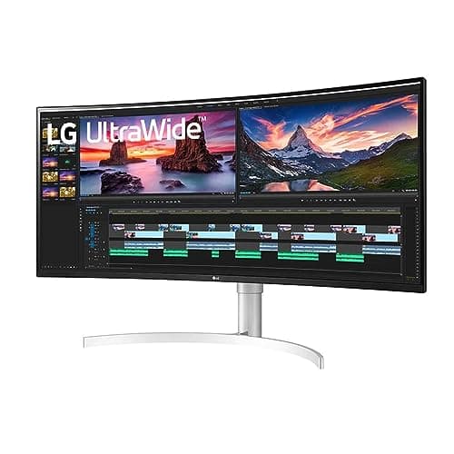LG 38WN95C-W 38" 3840x1600 144Hz IPS Curved Monitor image