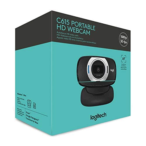 Logitech C615 Portable 1080p 720p Webcam image