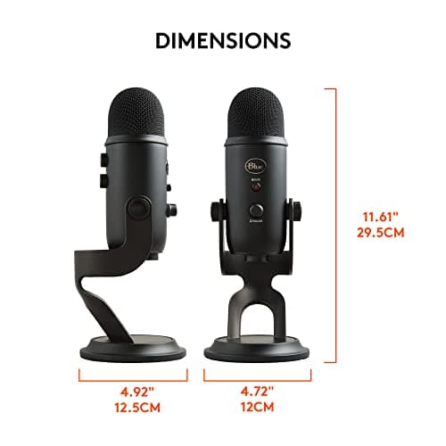 Blue Yeti USB Microphone - Blackout image