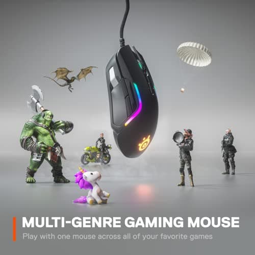 SteelSeries Rival 5 Wired Optical Gaming Mouse image