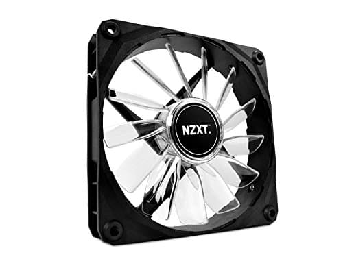 NZXT Air Flow 120mm Clear Red LED 59.1 CFM 1-Pack image