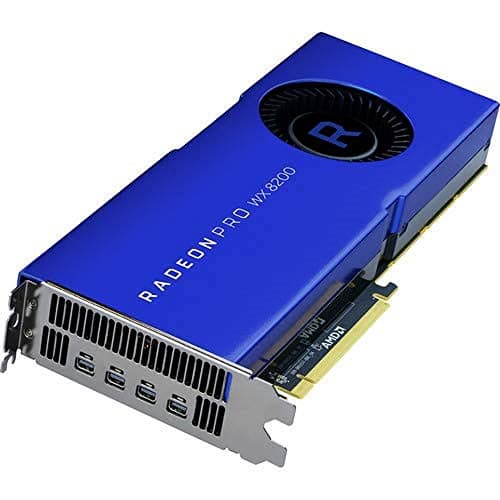 AMD Radeon Pro WX 8200 Blue 8GB HBM2 Blue image