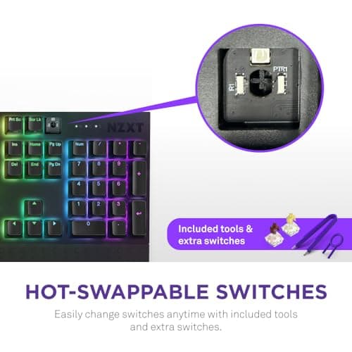 NZXT Function 2 RGB Wired Optical Gaming image