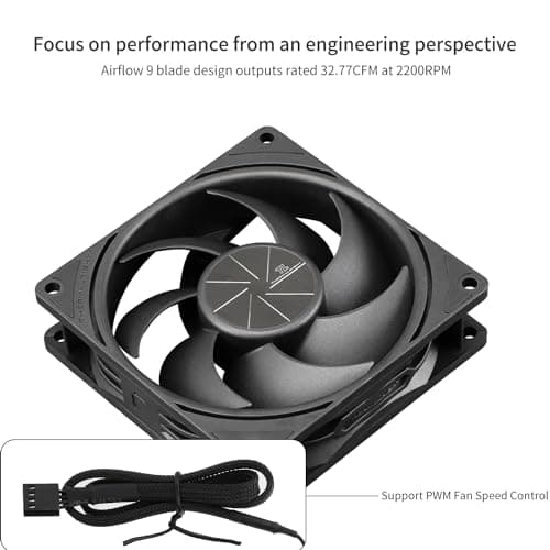 Thermalright TL-P9 92mm Black PWM 1-Pack image