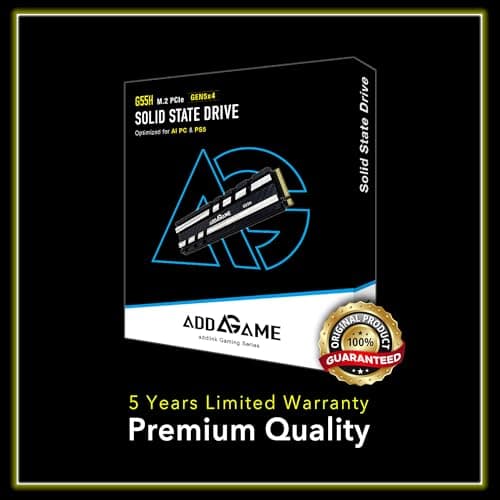 Addlink G55H 2TB SSD M.2 PCIe 5.0 NVMe image