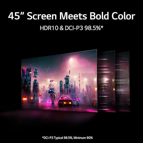 LG 45GR95QE-B 44.5" 3440x1440 240Hz Curved Monitor image