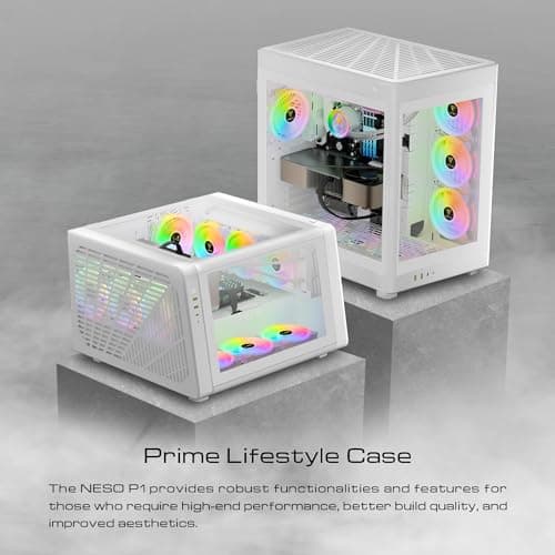 GAMDIAS NESO P1 ATX Full Tower Tempered Glass Side Panel image