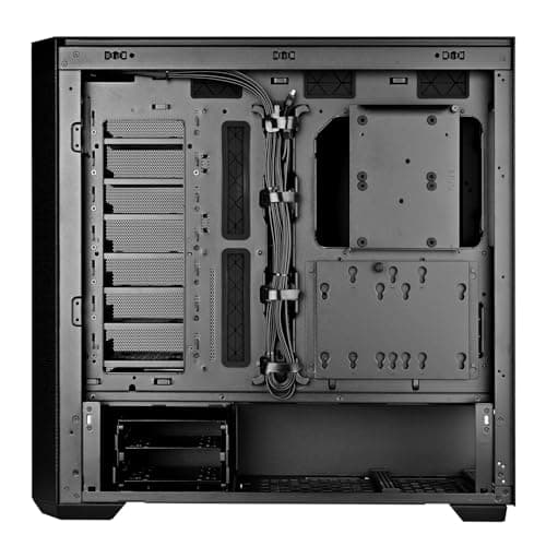 Silverstone SETA H2 ATX Full Tower Black with Mesh Side Panel and USB 3.2 Gen 2 Type-C, USB 2.0 Type-A image