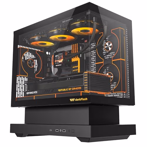 darkFlash Floatron F1 mATX Black image