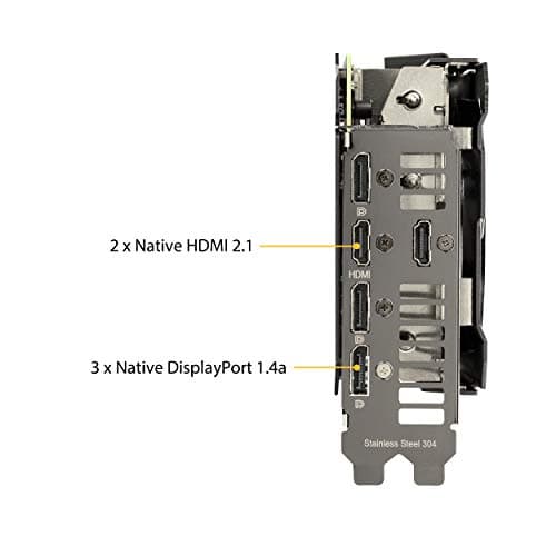 Asus TUF GAMING OC V2 GeForce RTX 3070 LHR 8GB GDDR6 Black image