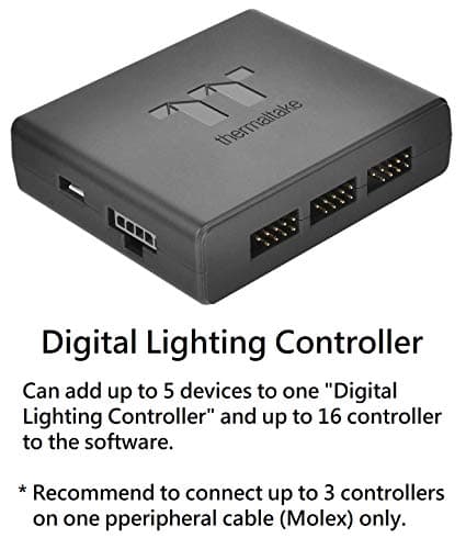 Thermaltake Pure Plus 120mm Black PWM RGB TT Premium Edition 3-Pack image