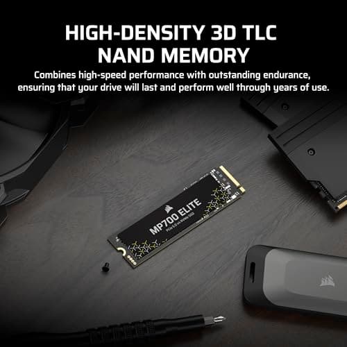 Corsair MP700 Elite 2TB SSD M.2-2280 PCIe 5.0 NVMe image