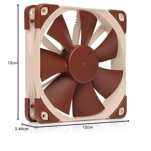 Noctua F12 120mm Brown PWM image