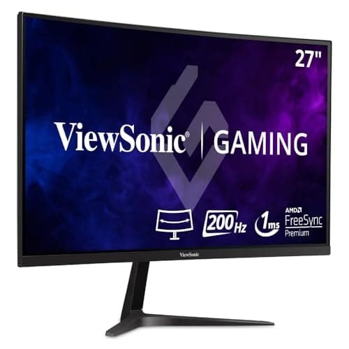 ViewSonic VX2718-PC-MHD 27" 1080p 165Hz VA Curved Monitor image