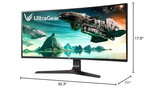 LG 34GL750-B 34" 2560x1080 144Hz IPS Curved Monitor image