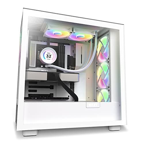 NZXT Kraken Elite Water 240mm RGB 78.02 CFM White image