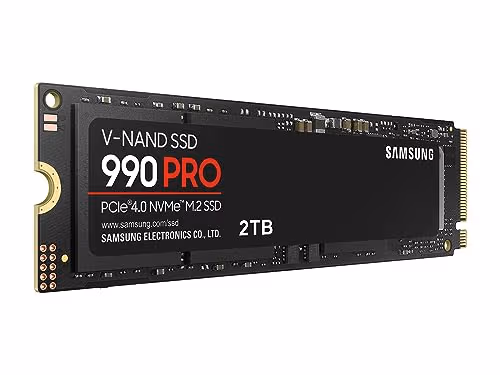 Samsung 990 Pro 2TB SSD M.2-2280 PCIe 4.0 x4 NVMe image