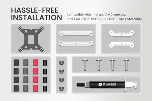 ID-COOLING FROZN A620 Air 154mm White image