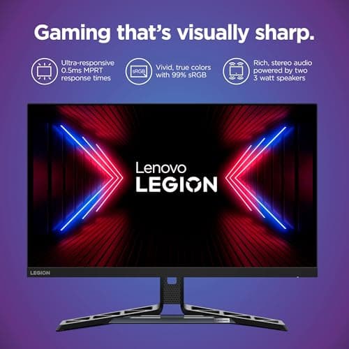 Lenovo Legion R27q-30 27" 1440p 180Hz IPS Monitor image