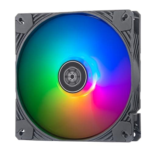 Silverstone IceMyst Water 280mm 93.29 CFM Silver / Black image