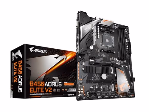 Gigabyte B450 AORUS ELITE V2 DDR4 ATX image