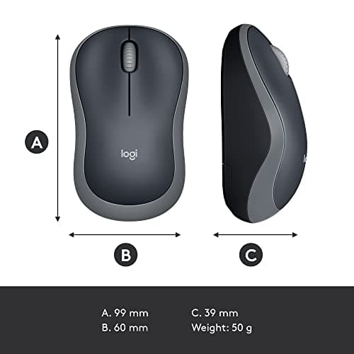 Logitech M185 Wireless Laser Mouse image