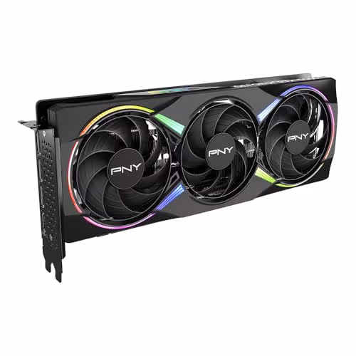 PNY GeForce RTX 5060 Ti EPIC-X RGB OC Black 16GB GDDR7 image