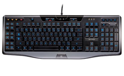 Logitech G110 Wired Standard Keyboard image