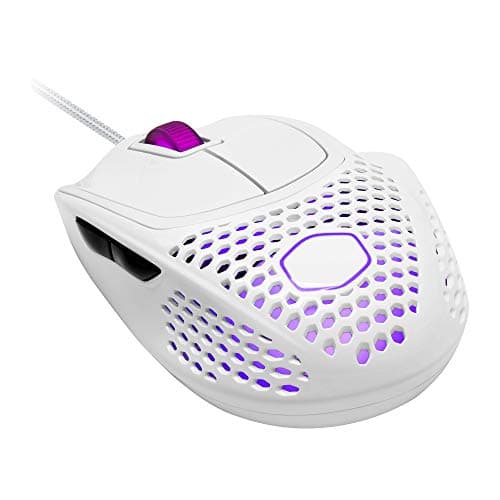 Cooler Master MM720 Glossy White Wired Optical Mouse main image