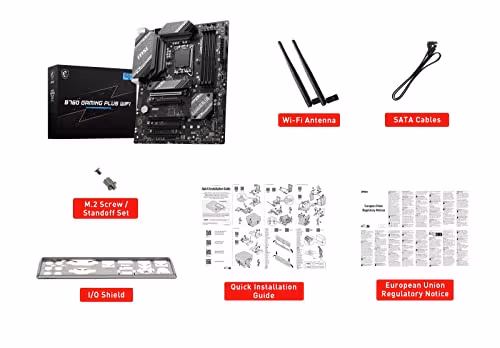 MSI B760 GAMING PLUS WIFI DDR5 ATX image