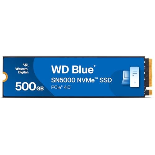 Western Digital WD Blue SN5000 500 GB SSD M.2-2280 PCIe 4.0 X4 NVMe main image