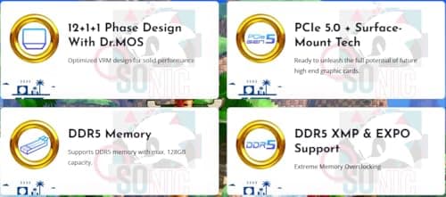 ASRock B760M PG SONIC WiFi DDR5 Micro ATX image