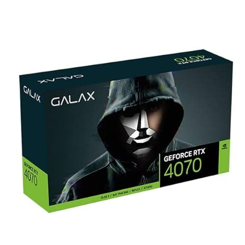 GALAX EX Gamer GeForce RTX 4070 12GB GDDR6X White image