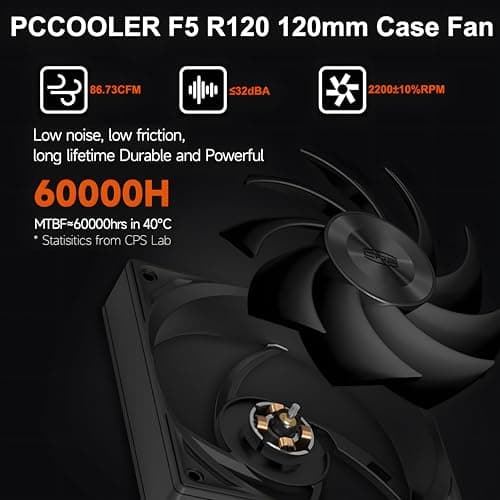 PC Cooler RZ400 V2 Air 155mm 86.73 CFM Black image