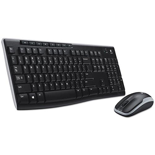 Logitech MK270 Wireless Combo Standard Keyboard with Optical Mouse image
