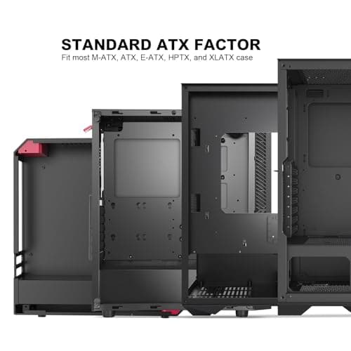 Segotep GN Black ATX 650W Non-Modular 80+ Gold Certified image