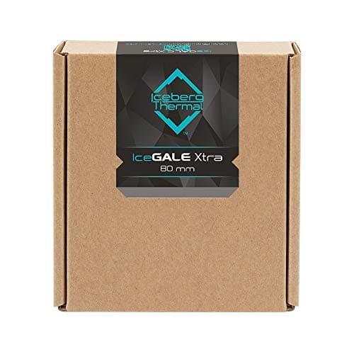 Iceberg Thermal IceGALE Xtra 80mm Gray / White 37 CFM PWM image