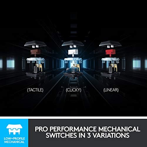 Logitech G915 Lightspeed RGB Wireless Logitech GL Tactile Gaming Keyboard image