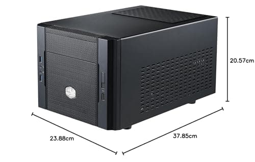 Cooler Master Elite 130 Mini-ITX Tower Black with USB 3.2 Gen 1 Type-A image