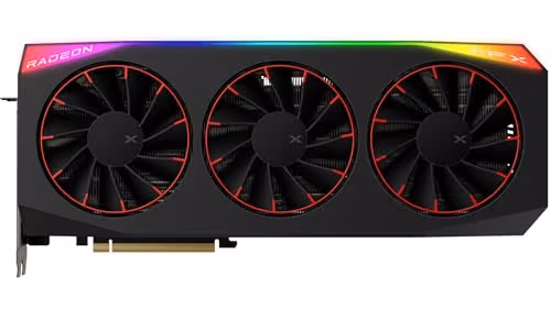 XFX Radeon RX 9070 XT Mercury OC Magnetic Air RGB V2 16GB GDDR6 Black image