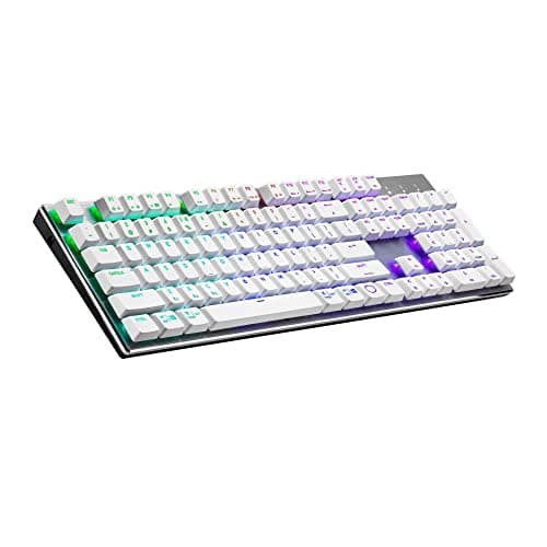 Cooler Master SK653 RGB Bluetooth TTC Red Low Profile Mechanical Gaming Keyboard image