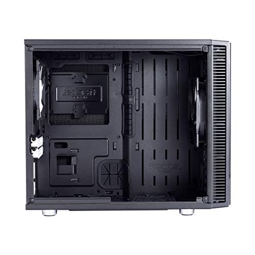 Fractal Design Define Nano S Mini-ITX Desktop Black with Acrylic Side Panel and USB 3.2 Gen 1 Type-A image