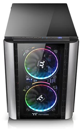 Thermaltake Level 20 XT ATX Desktop Black / Silver Tempered Glass Side Panel, USB 3.2 Gen 2 Type-C, USB 3.2 Gen 1 Type-A, USB 2.0 Type-A image