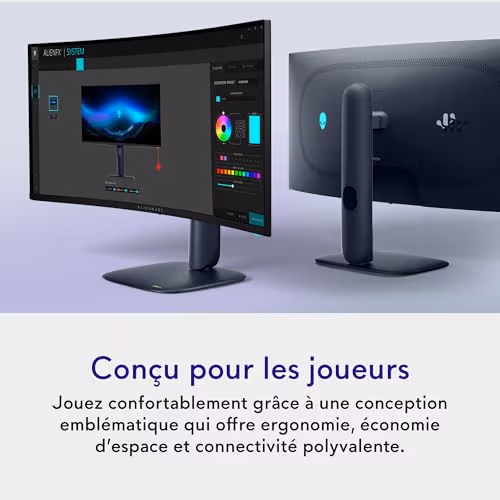 Dell Alienware AW3425DW 34.2" 1440p 240Hz QD-OLED Curved Monitor image